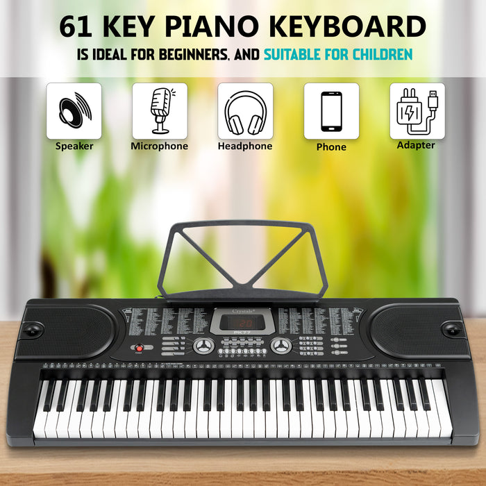 61 Keys Electronic Digital Music Piano Keyboard