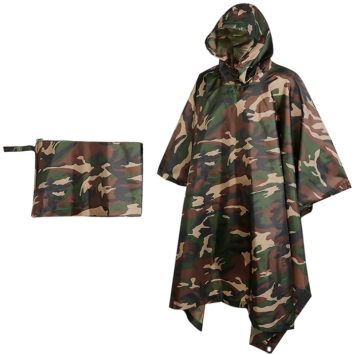 Heavy Duty Waterproof Poncho Adult