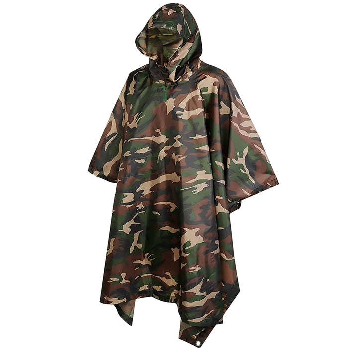 Heavy Duty Waterproof Poncho Adult