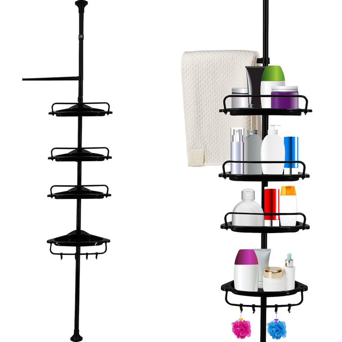 4-Tier Bathroom Storage Rack Shower Caddy