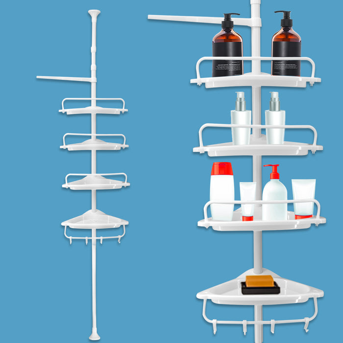 4-Tier Bathroom Storage Rack Shower Caddy