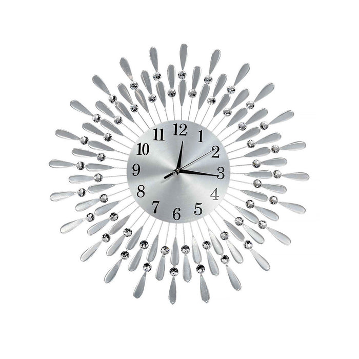 Crystals of Quartz Wall Clock