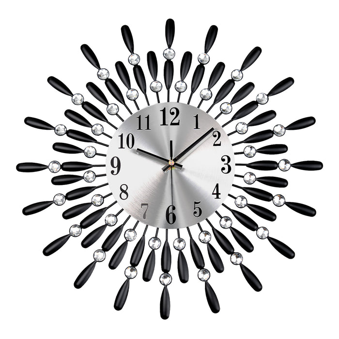 Crystals of Quartz Wall Clock