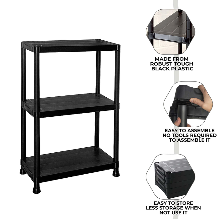 3 Tier Rack Features