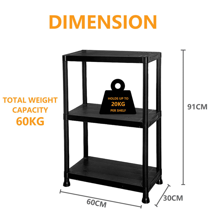 3 Tier Racking Dimensions