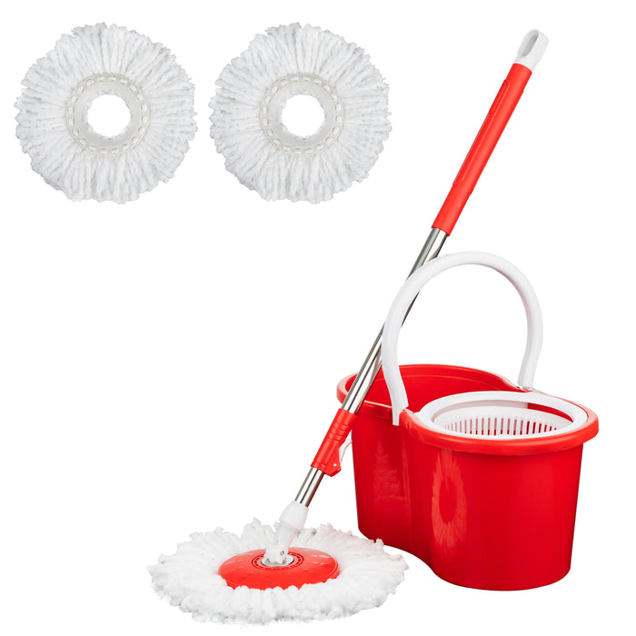 360° Spin Floor Mop Bucket Set