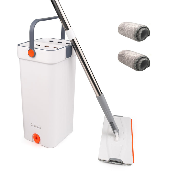 360° Flat Mop Bucket Set