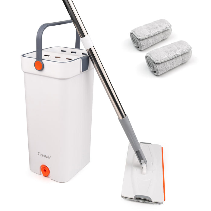 360° Flat Mop Bucket Set