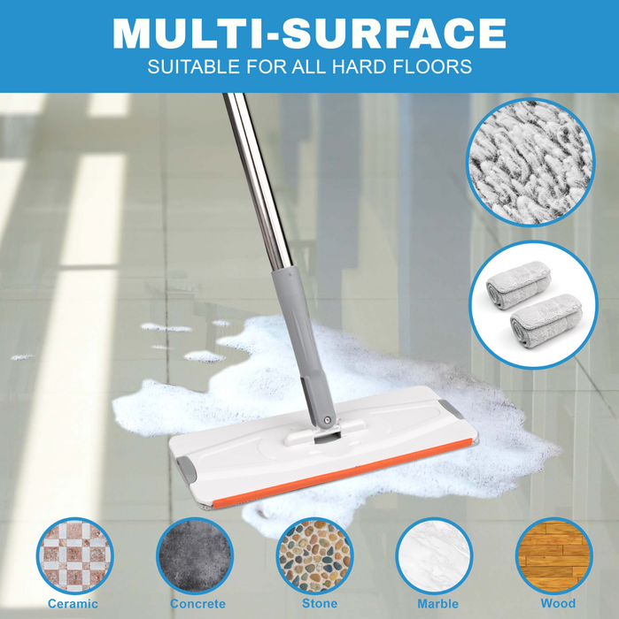 360° Flat Mop Bucket Set