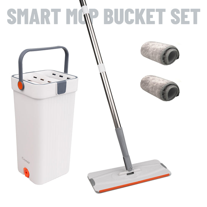 360° Flat Mop Bucket Set