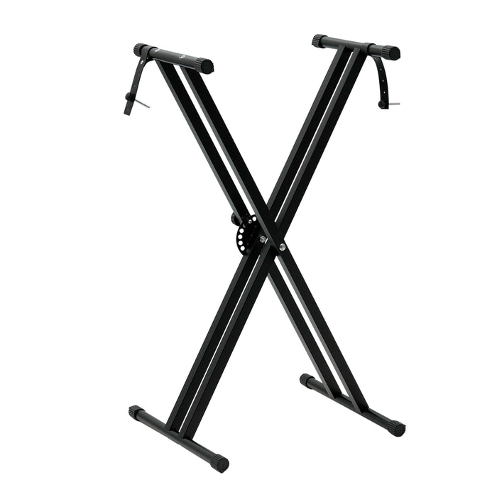 Double Tubes  X Frame Piano Keyboard Stand