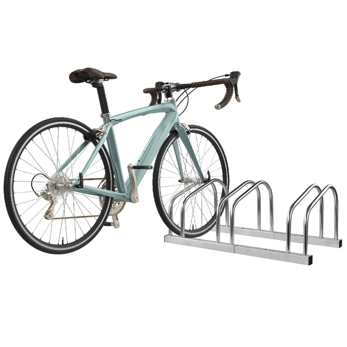 Bicycle Bike Floor Parking Steel Rack