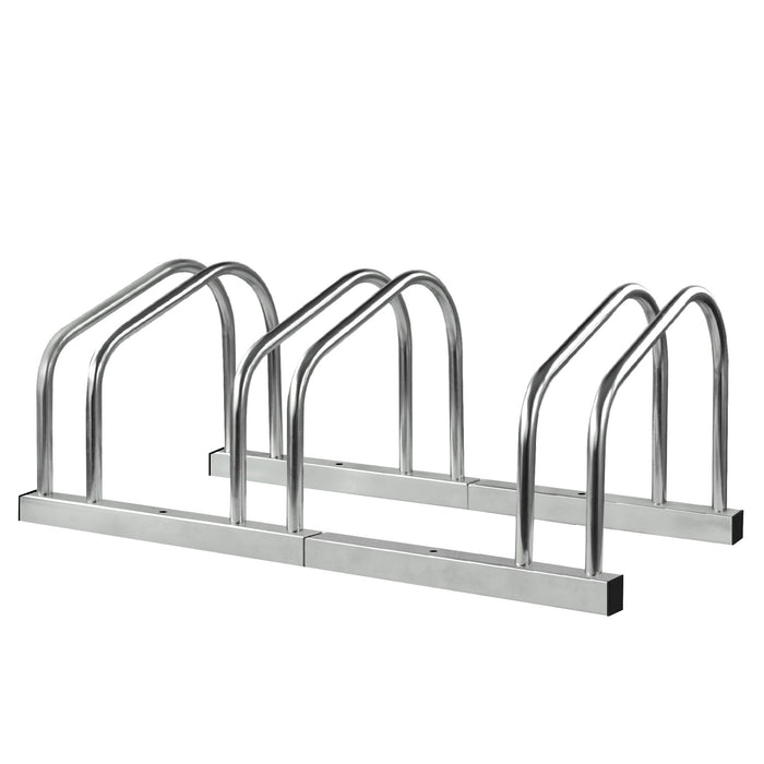 Bicycle Bike Floor Parking Steel Rack