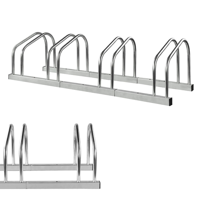 Bicycle Bike Floor Parking Steel Rack