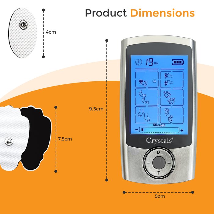 Dual Mode Tens Machine - 16 Modes