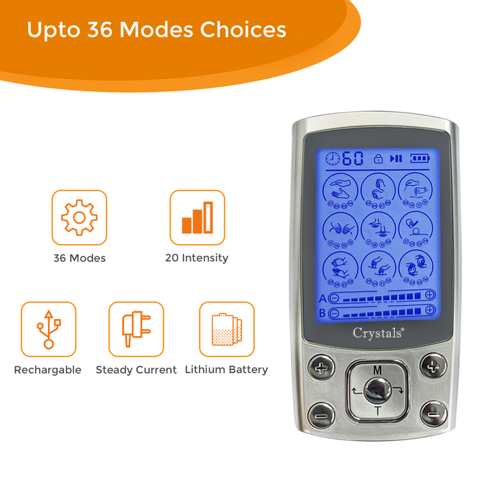 Dual Mode Tens Machine - 36 Modes