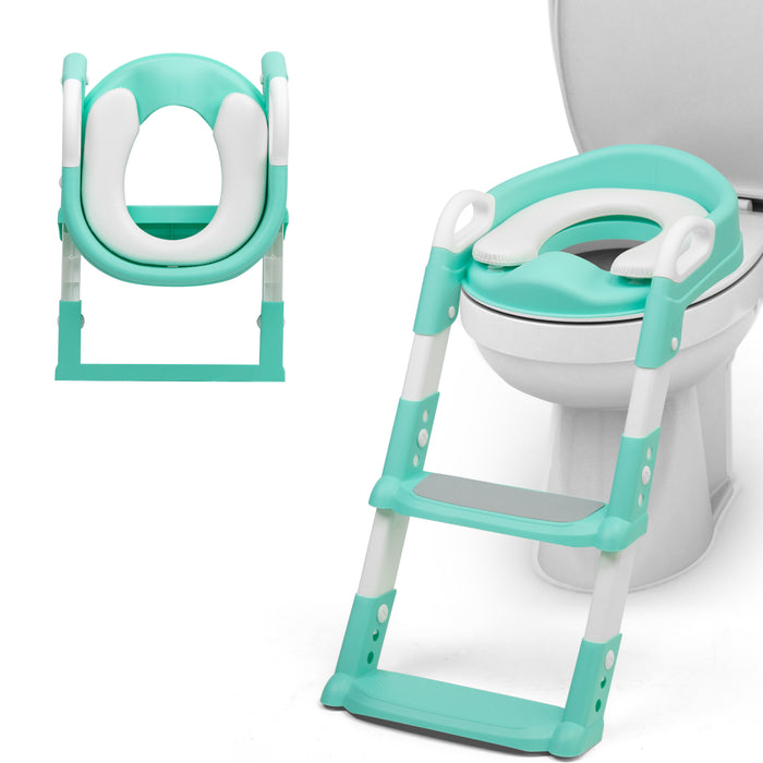 Children Toilet Training Seat Step Ladder