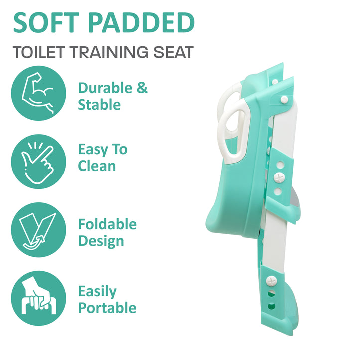 Children Toilet Training Seat Step Ladder