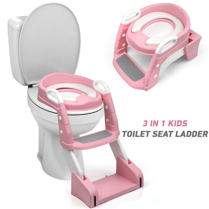 3 In 1 Kid Children Baby Potty Training Toilet Seat