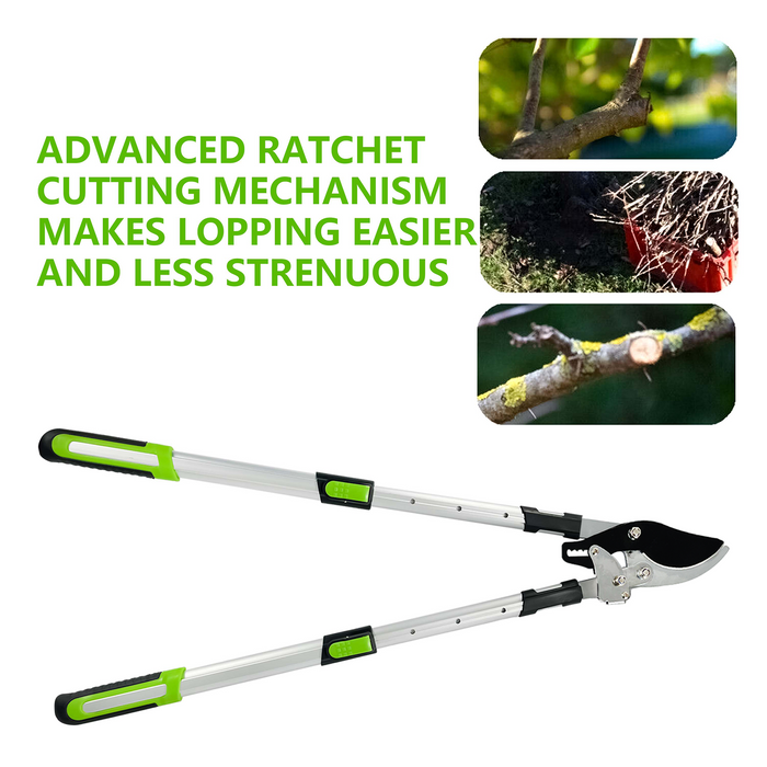 Telescopic Ratchet Tree Loppers