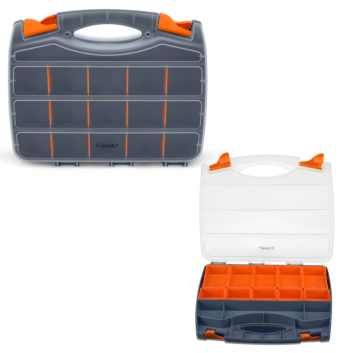 31 Double Sided Compartment Storage Box