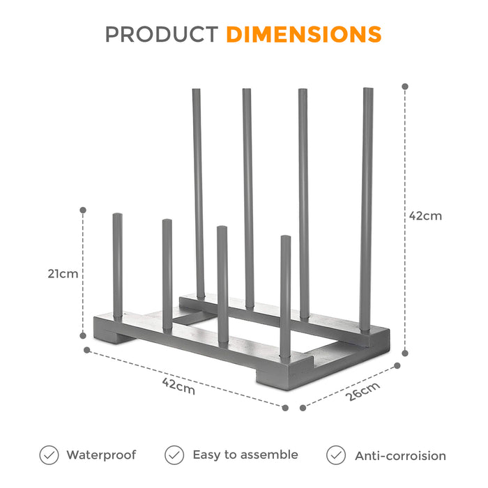 4 Pair Wellington Boot Rack