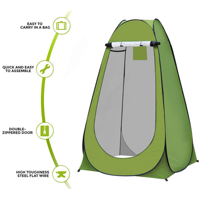 Instant Pop Up Toilet Privacy Tent