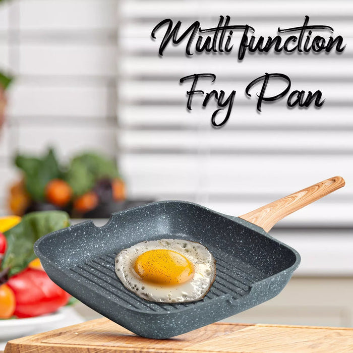 Frying Grill Pan Non Stick Griddle Pot