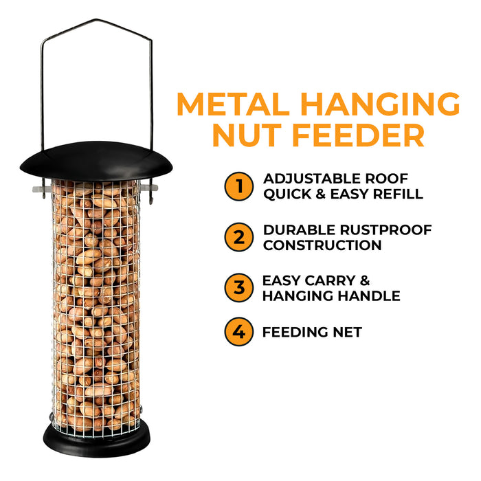 Metal Hanging Nut Feeder