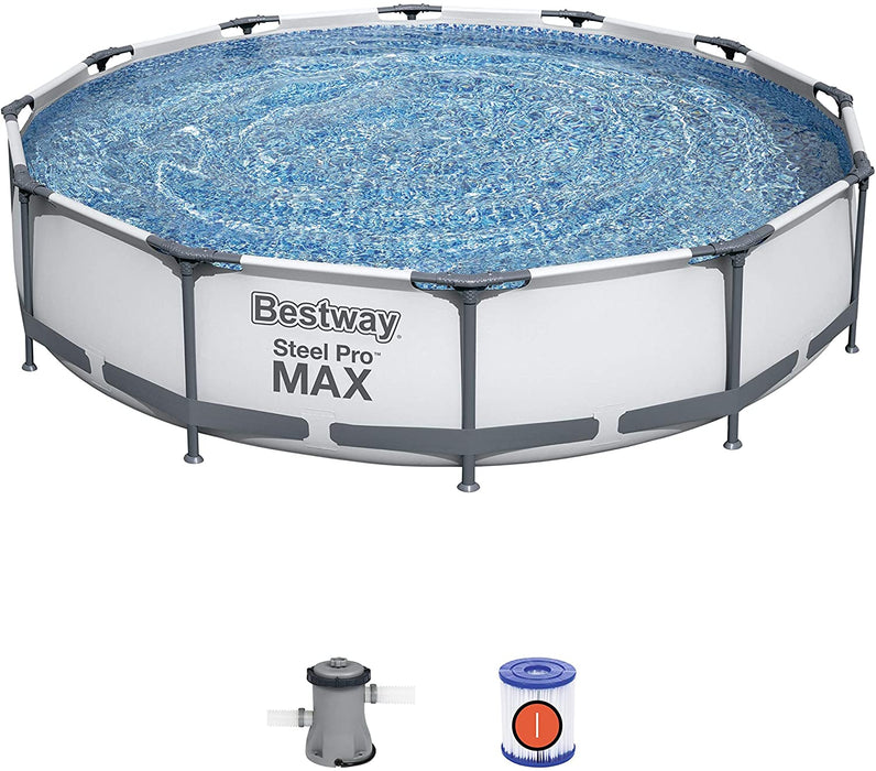 Bestway 12 feet Swimming Pool Steel Pro Max