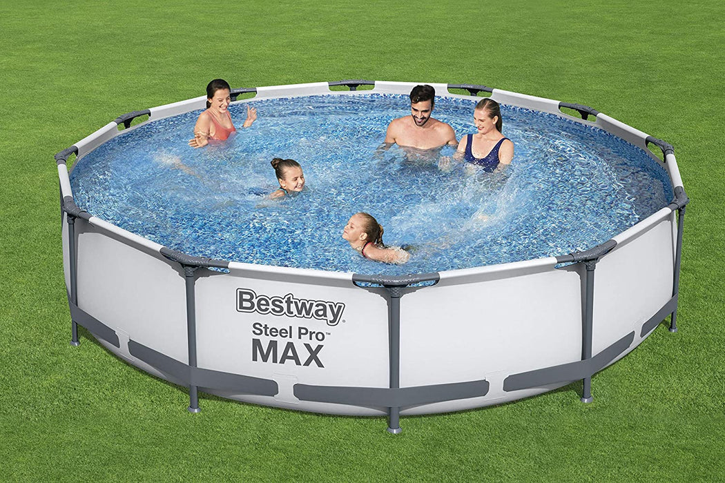 Bestway 12 feet Swimming Pool Steel Pro Max