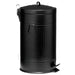 30 LTR American Style Black Pedal Bin