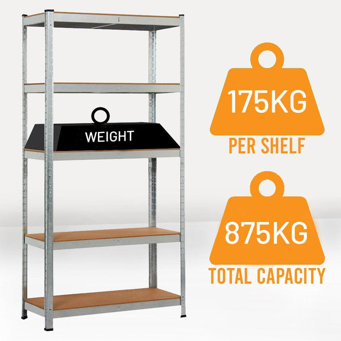 175KG Capacity Rack Shelving