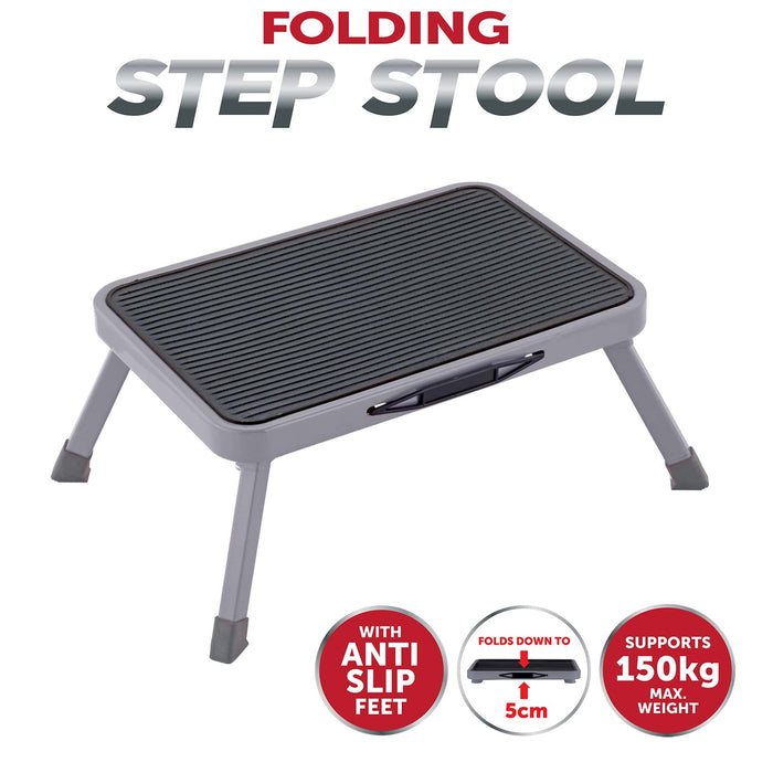 Anti Slip Folding Stool Metal Step