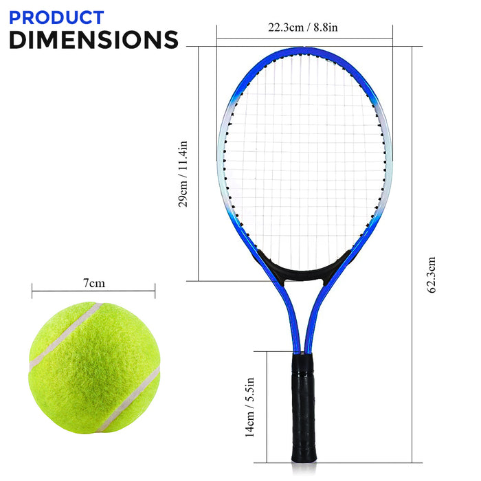 Two Player Junior Metal Tennis Rackets