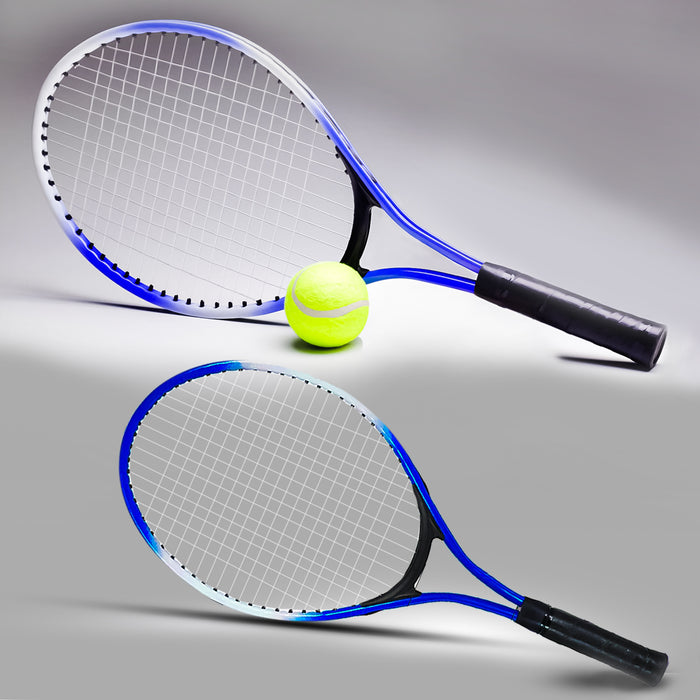 Two Player Junior Metal Tennis Rackets