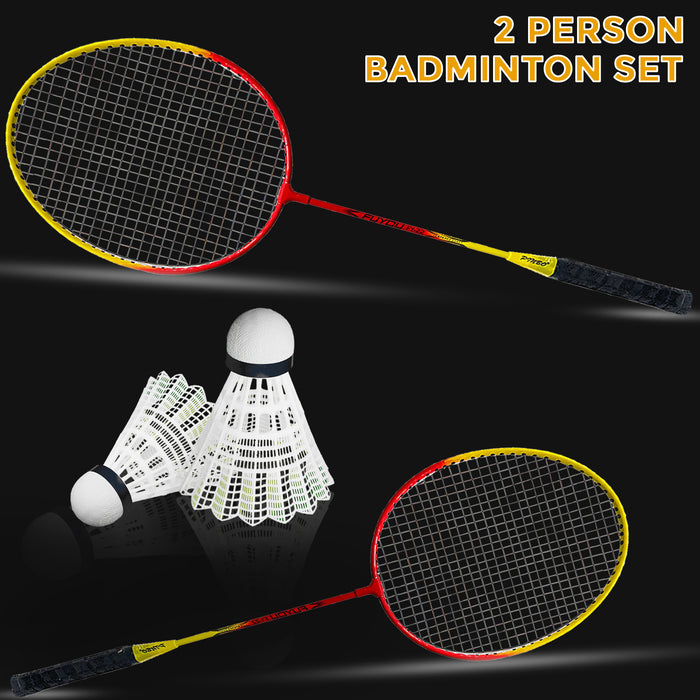 Two Players Professional Badminton Set