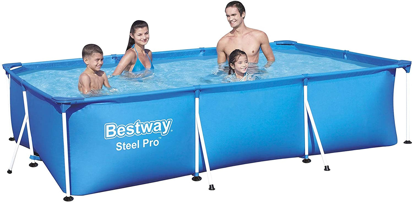 Bestway Family Rectangular Steel Swimming Pool