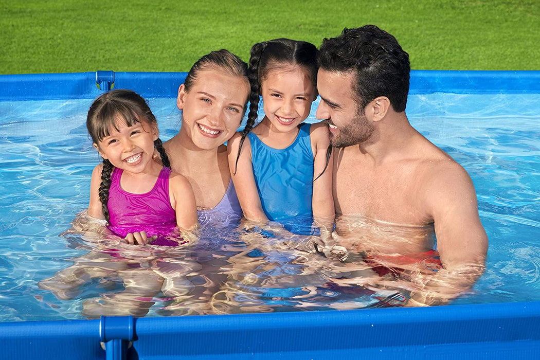 Bestway Family Rectangular Steel Swimming Pool