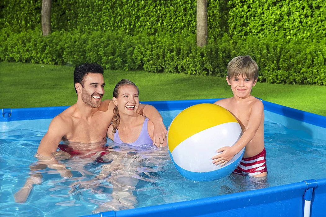 Bestway Family Rectangular Steel Swimming Pool