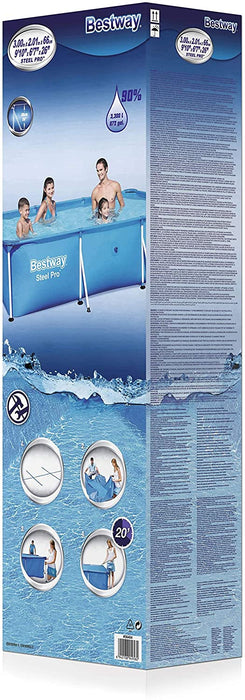 Bestway Family Rectangular Steel Swimming Pool