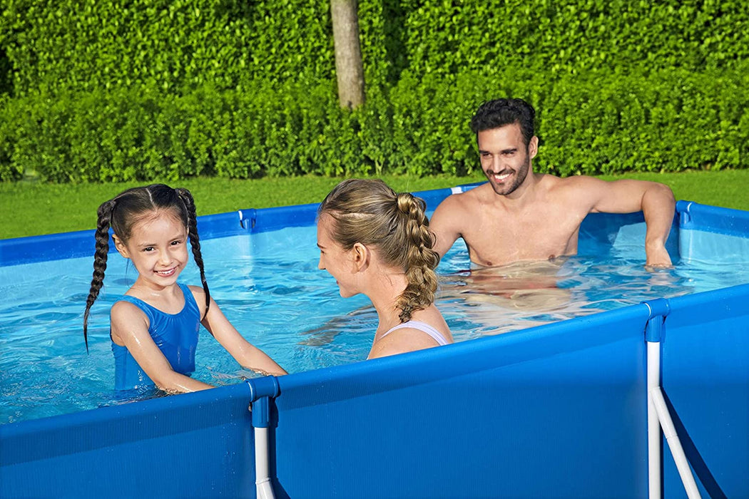 Bestway Family Rectangular Steel Swimming Pool