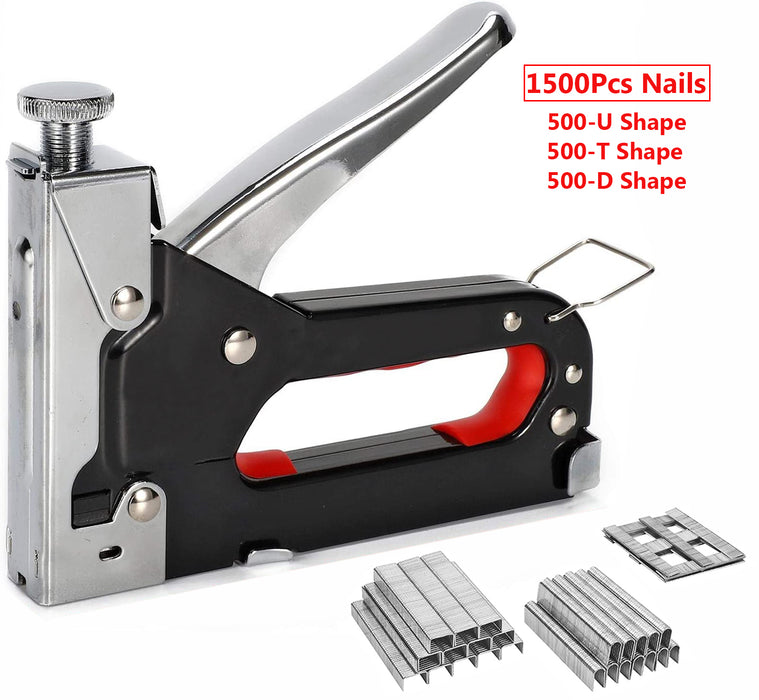 Staple Gun 8/12mm with 1500 Staples