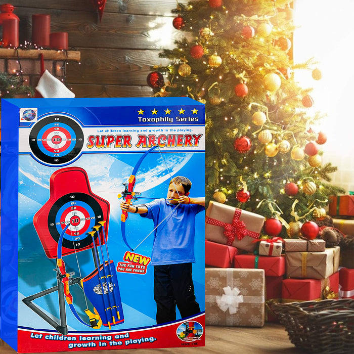 Archery Set for Kids with Pointer Light