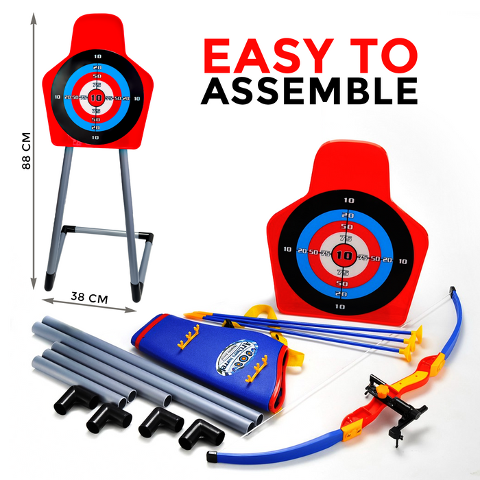 Archery Set for Kids with Pointer Light