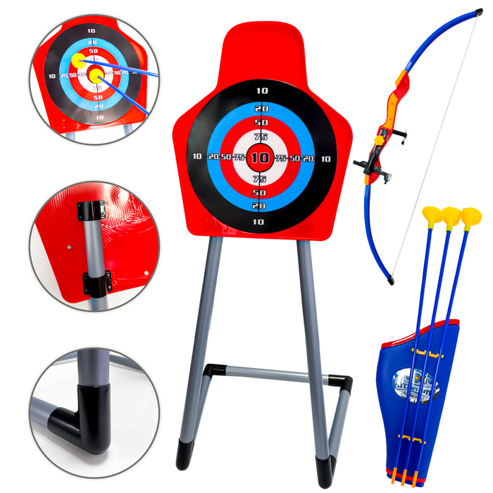 Archery Set for Kids with Pointer Light