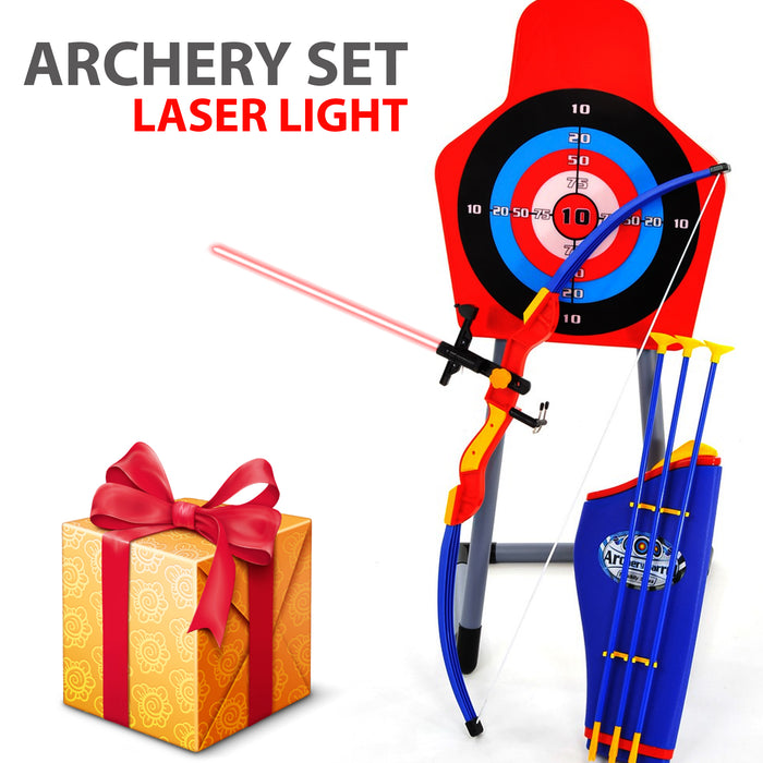 Archery Set for Kids with Pointer Light