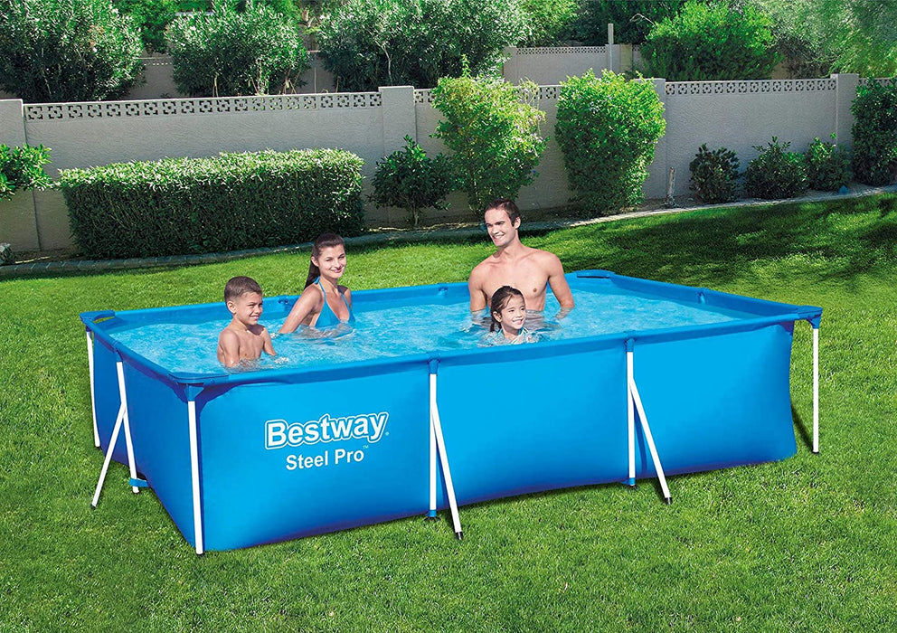 Bestway Family Rectangular Steel Swimming Pool