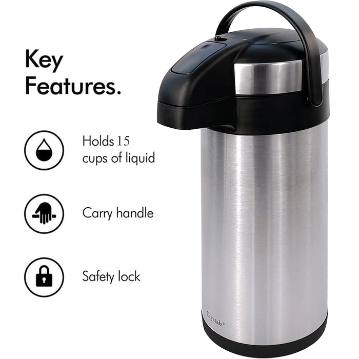 Key features 5L Tea/Coffee Flask