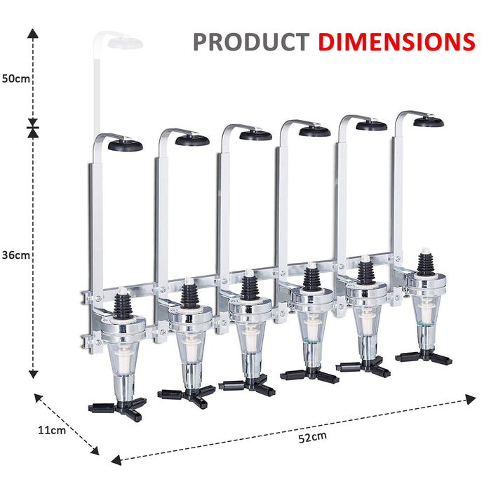 Dimensions Optic Drink Dispenser 